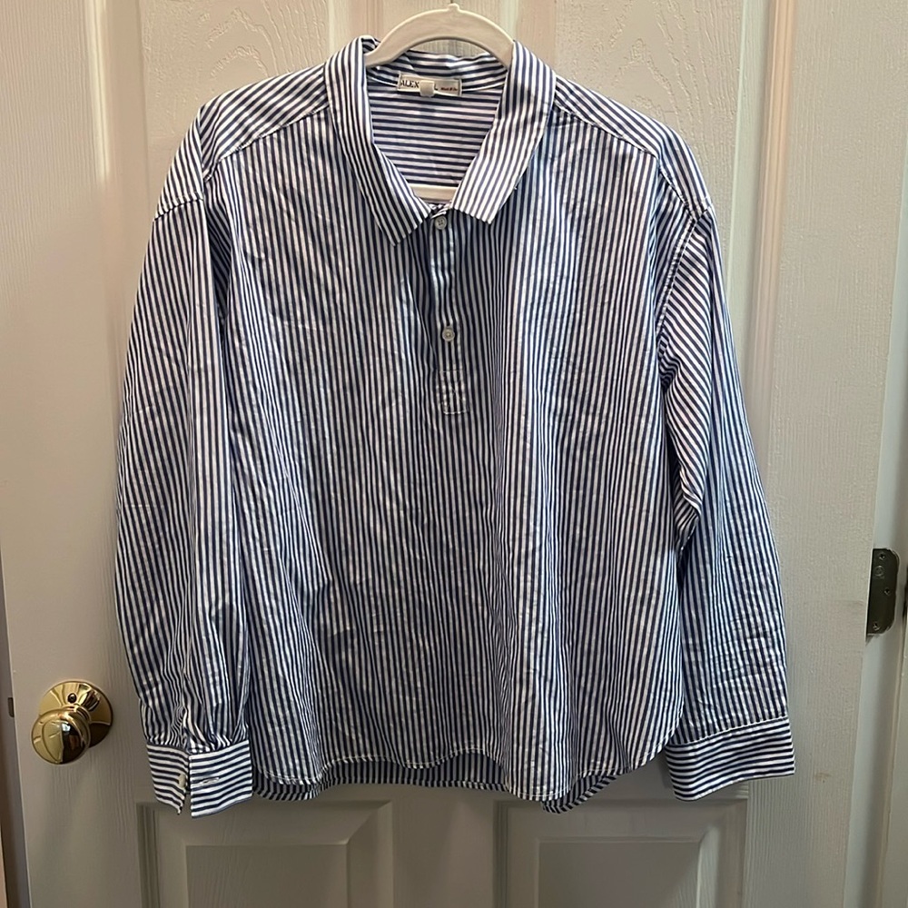 Alex Mill popover poplin shirt